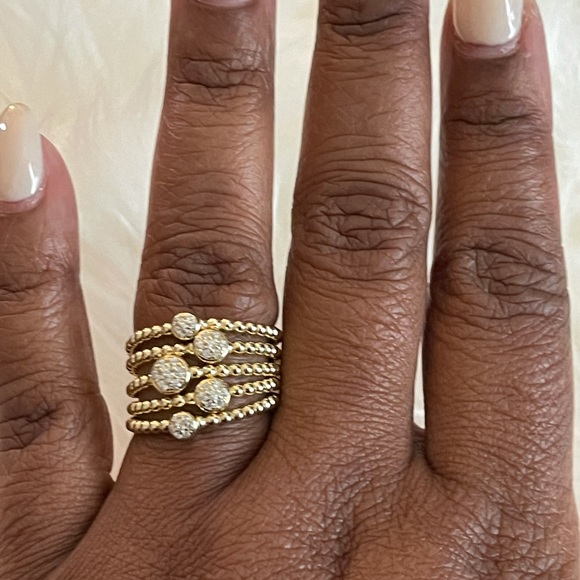 🦋Multi strand Sterling Silver Ring - Picture 3 of 3